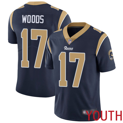 Los Angeles Rams Limited Navy Blue Youth Robert Woods Home Jersey NFL Football 17 Vapor Untouchable